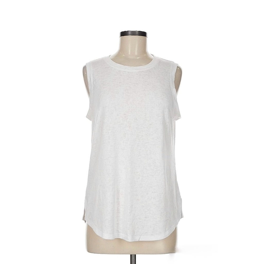 NWOT White Athleta muscle tee 1X